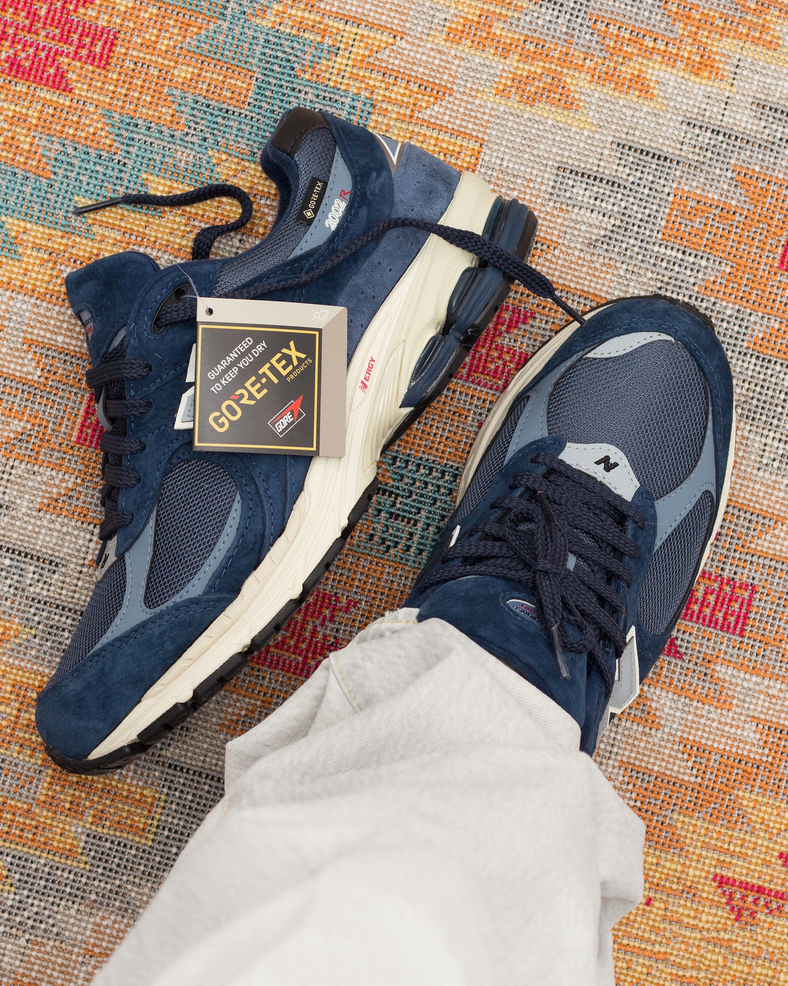 New Balance 2002r GoreTex Vintage Navy M2002RXF Size US 8.5 / EU 41-42 - 15 Thumbnail