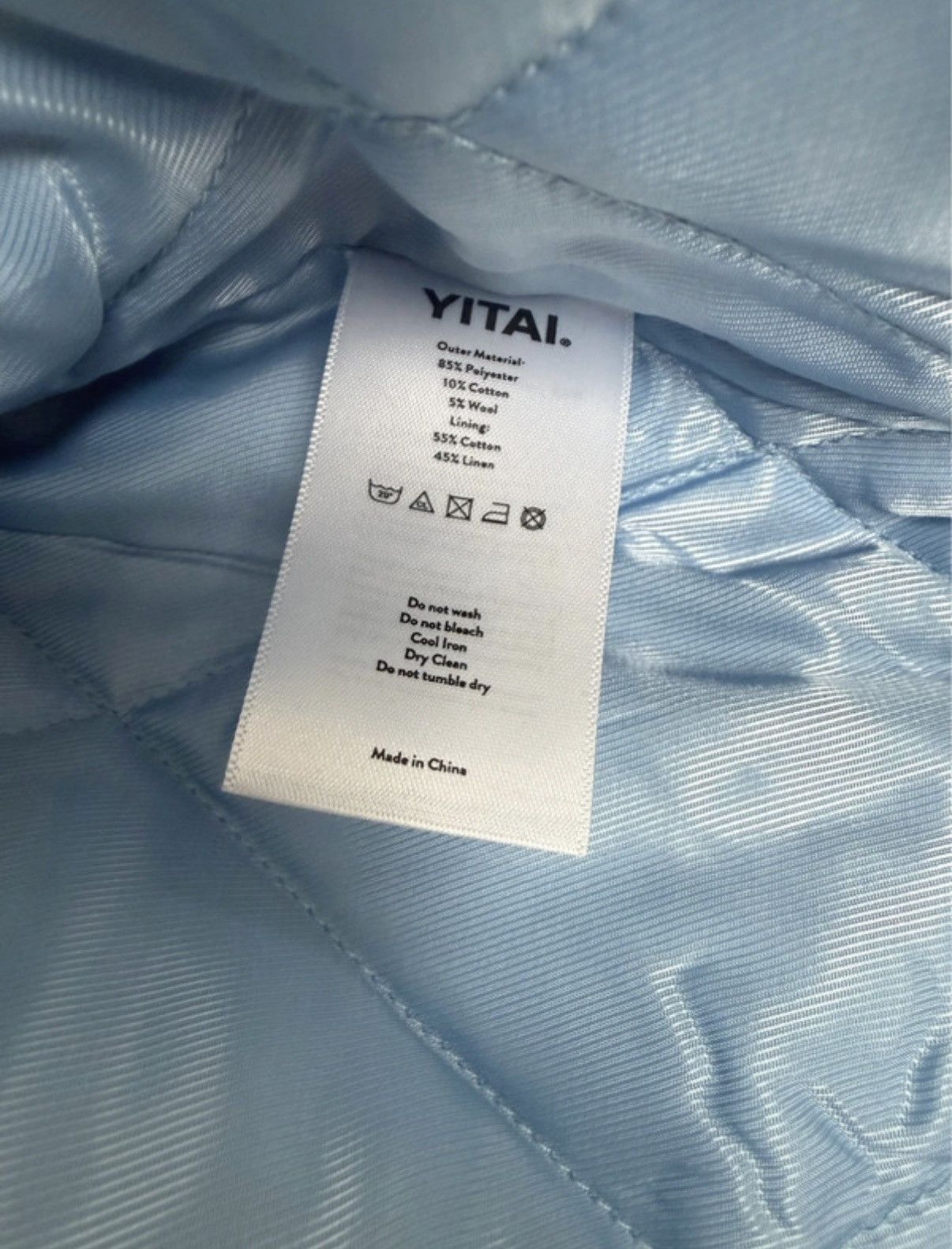 YITAI Marine Tweed Varsity Jacket Size US L / EU 52-54 / 3 - 5 Thumbnail
