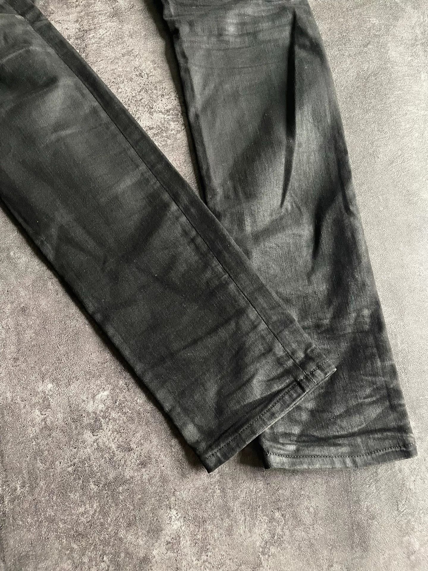 Saint Laurent Paris saint laurent black waxed skinny pants. Size US 31 - 5 Thumbnail