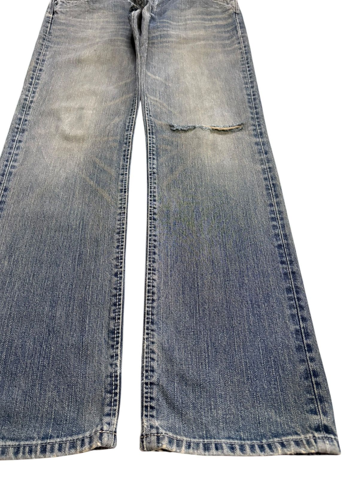 Wrangler Vintage Wrangler Mud Wash Distressed Jeans Size US 32 / EU 48 - 7 Thumbnail