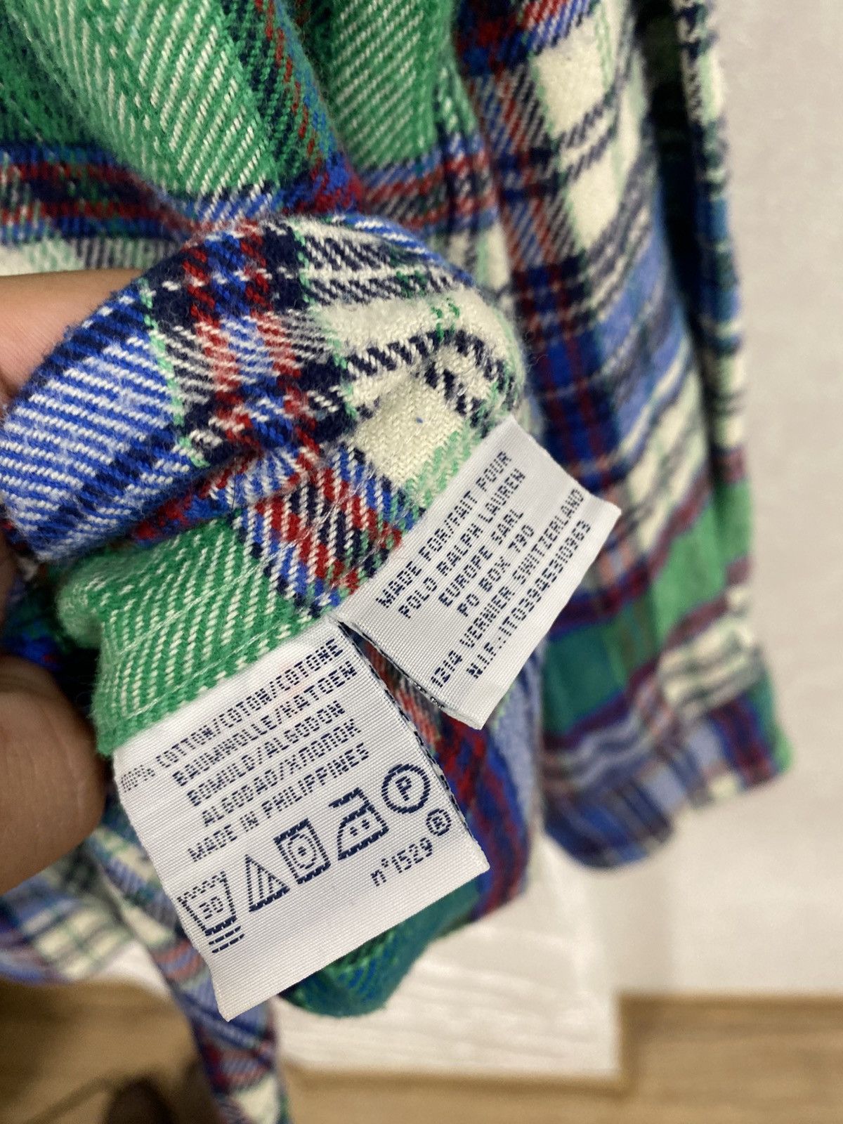 Polo Ralph Lauren Polo Ralph Lauren Western Checkered Pearl Snap Button Shirt Size US L / EU 52-54 / 3 - 7 Thumbnail