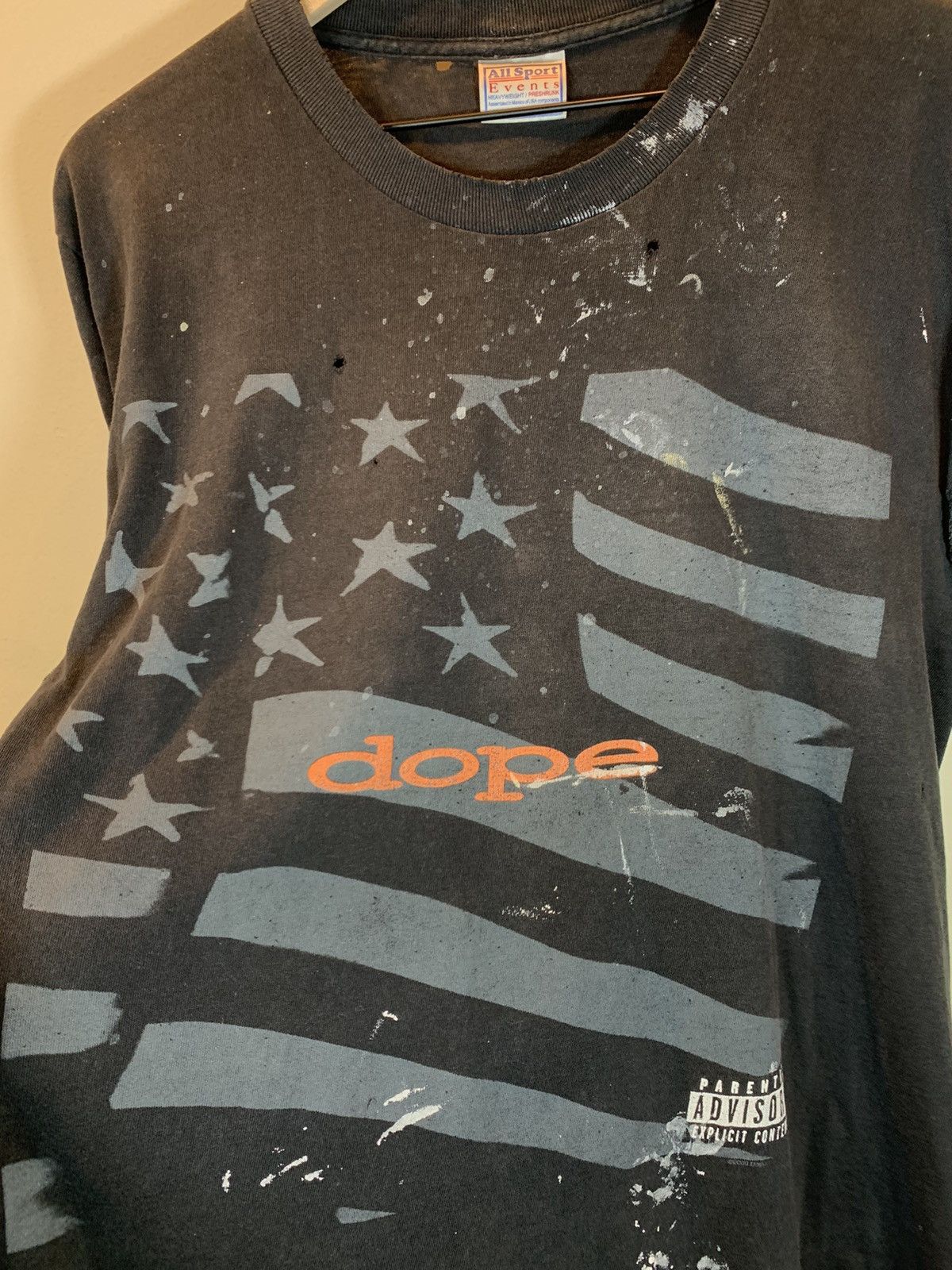 Band Tees × Vintage *RARE* Vintage Dope The Revolution Has Come Thrashed T-Shirt Size US M / EU 48-50 / 2 - 4 Thumbnail
