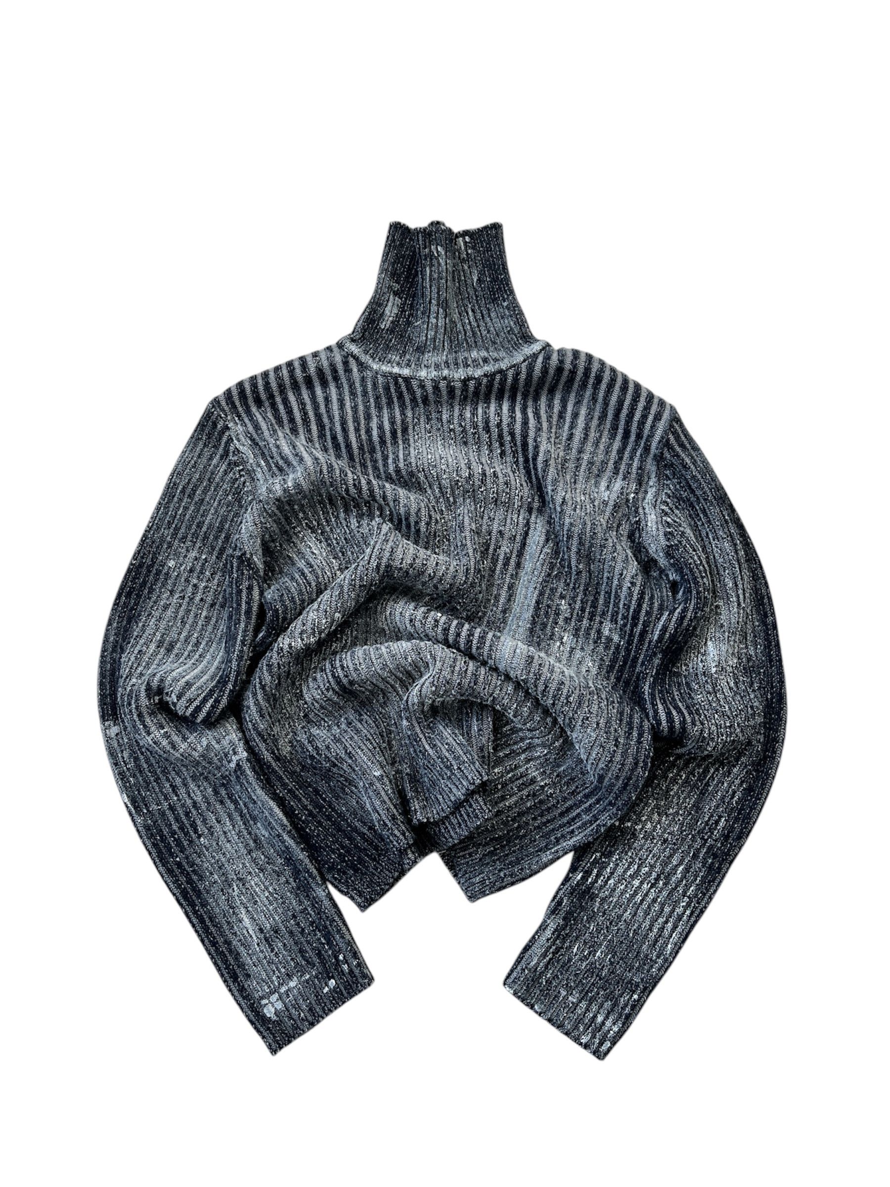 JUNYA WATANABE COMME des GARÇONS / Sweat Comme des Garcons × Junya Watanabe 2005 Knit Hoodie | Grailed