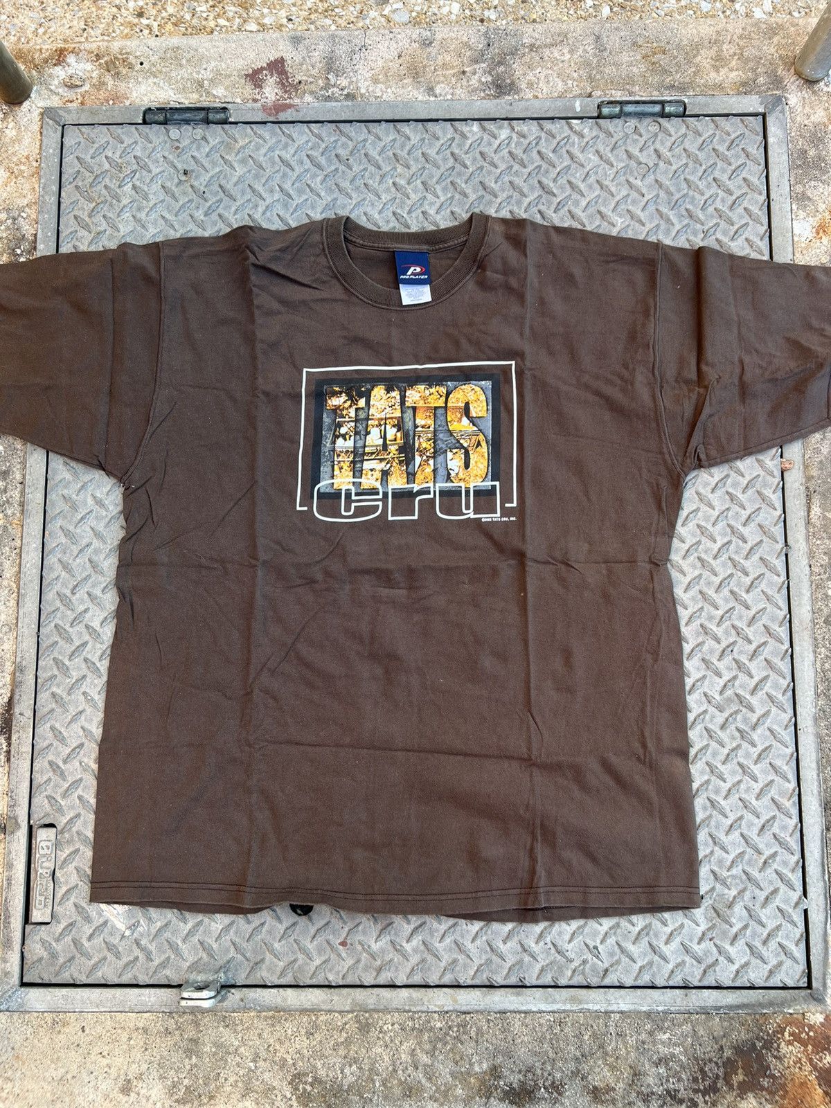 Rap Tees × Vintage Vintage Tats Cru Bronx Graffiti Shirt Y2K Rap Tee Fat Joe Size US XXL / EU 58 / 5 - 2 Thumbnail