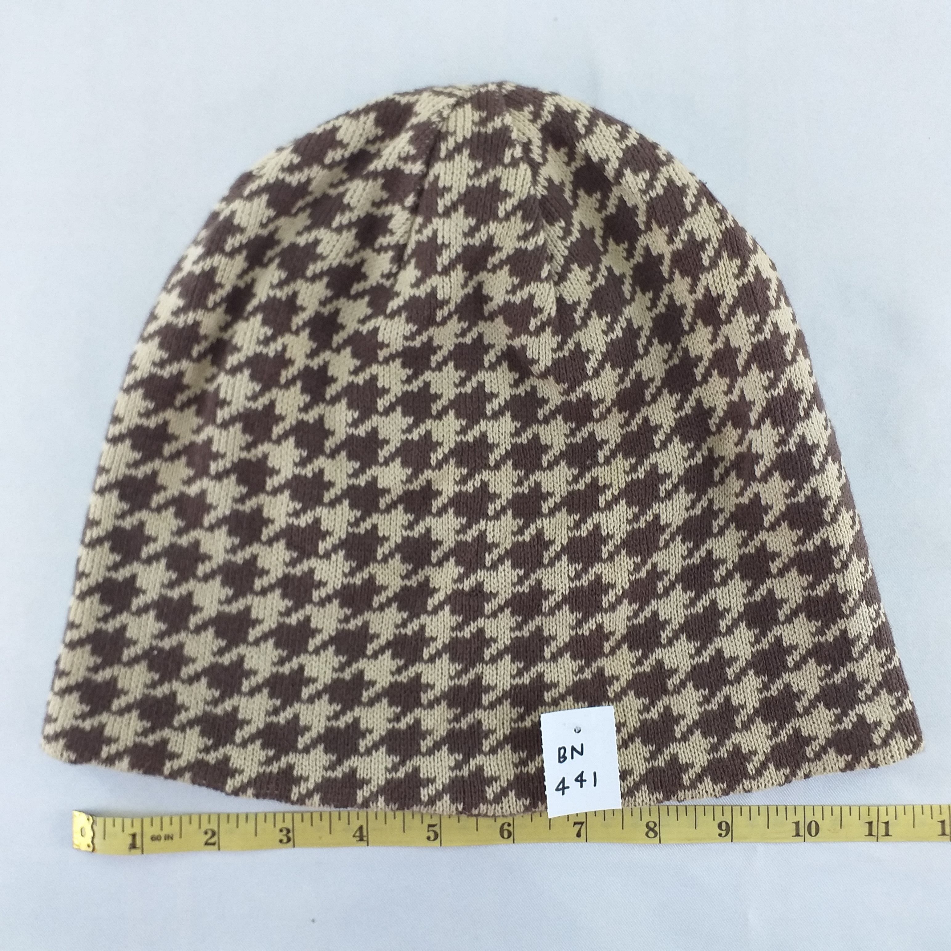 Vintage Rare Pattern Snow Cap Hat Beanie BN441 Size ONE SIZE - 3 Thumbnail