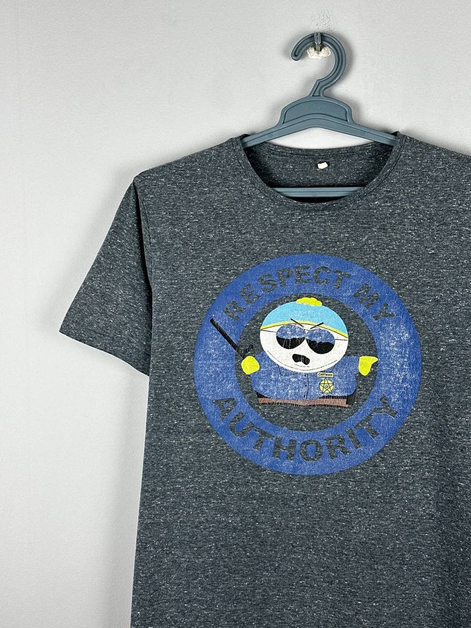 Vintage South Park Cartman Police Grey T Shirt Humor Size US L / EU 52-54 / 3 - 3 Thumbnail