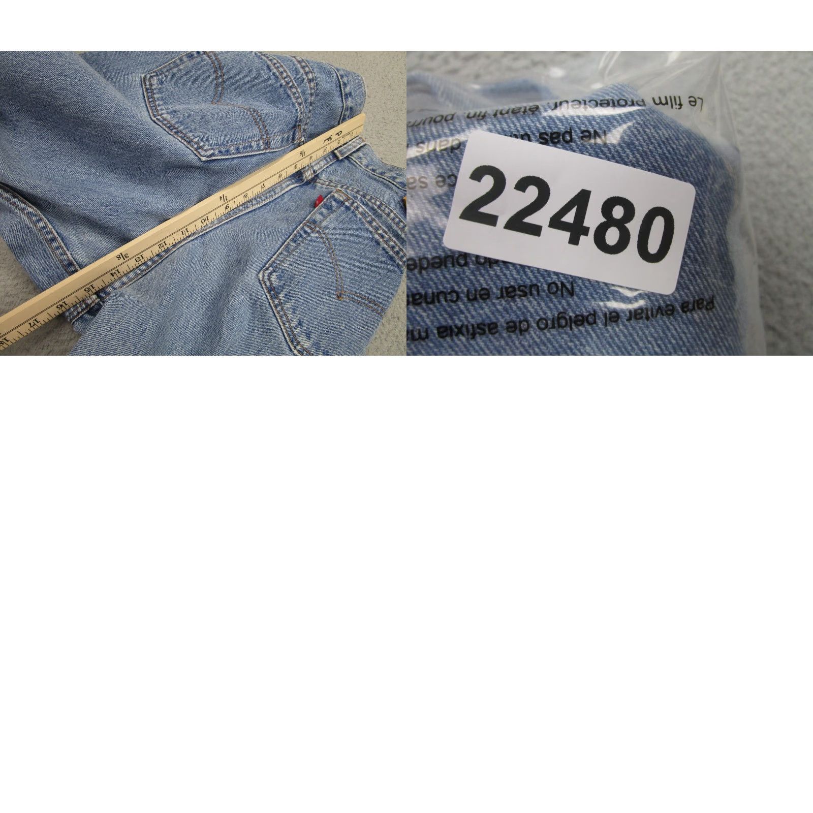 Levi's VINTAGE Levi's 505 Jeans Womens 14 Blue Flare Bell Bottom Denim Made USA 90s Mens, Womens, or Girls? Size 36" / US 14 / IT 50 - 11 Thumbnail
