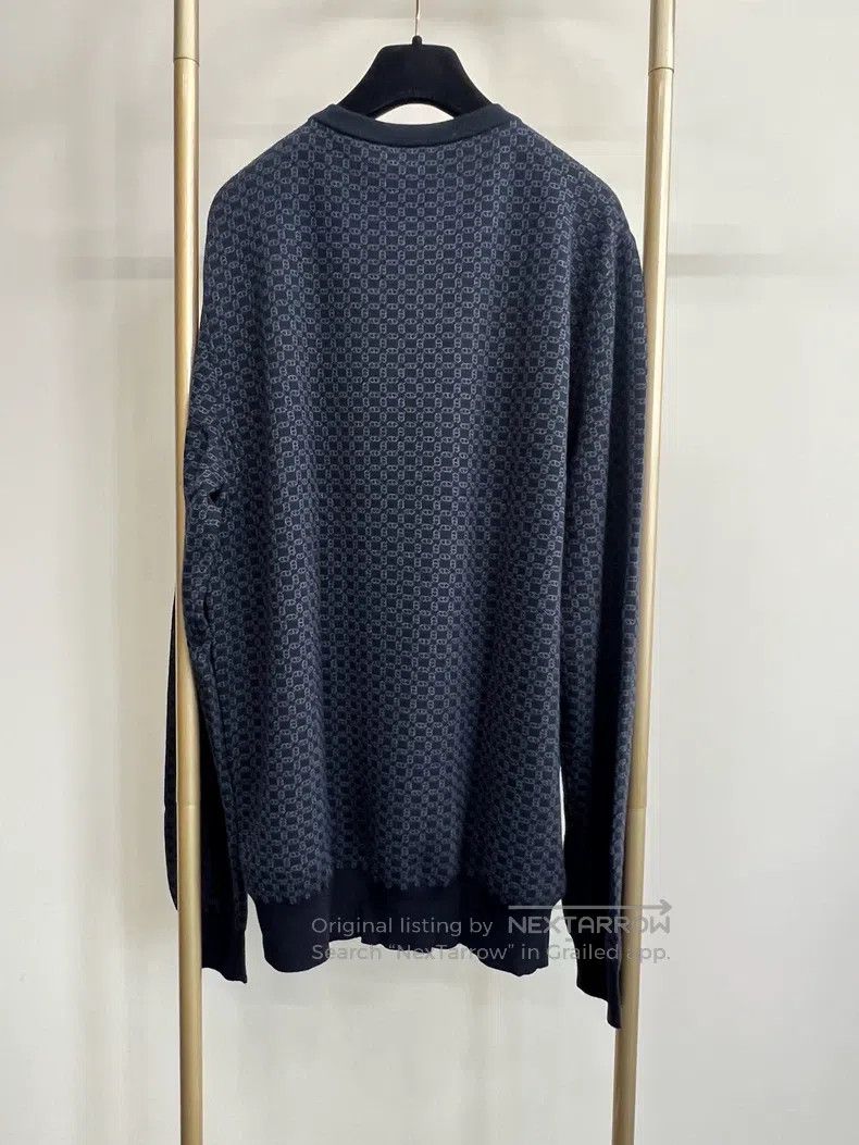Hermes Hermes Full print pig nose knitted wool sweater Size US XXL / EU 58 / 5 - 2 Thumbnail
