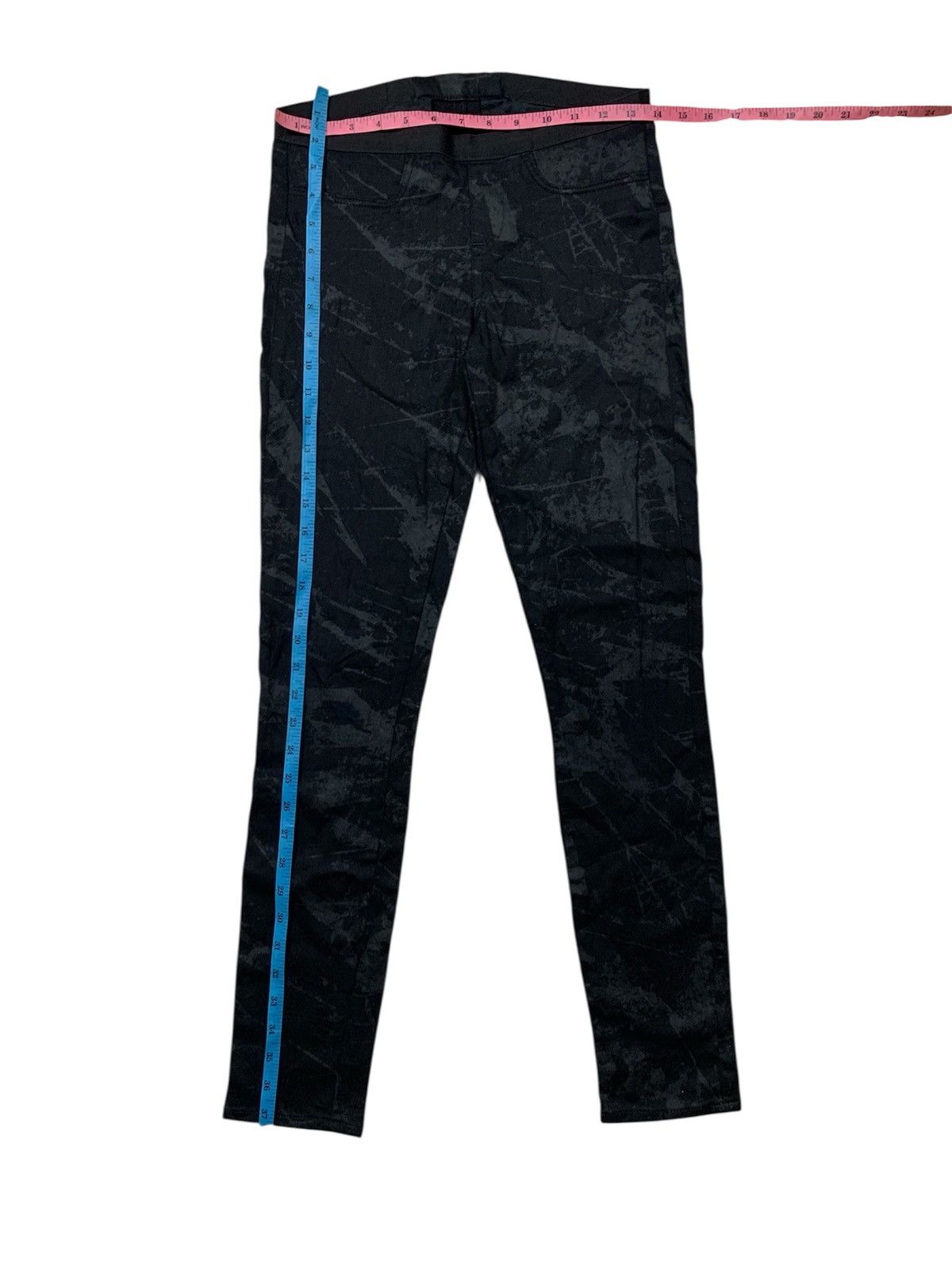 Helmut Lang Helmut lang black camo terra print strecth denim legging Size 25" / US 0 / IT 36 - 3 Thumbnail