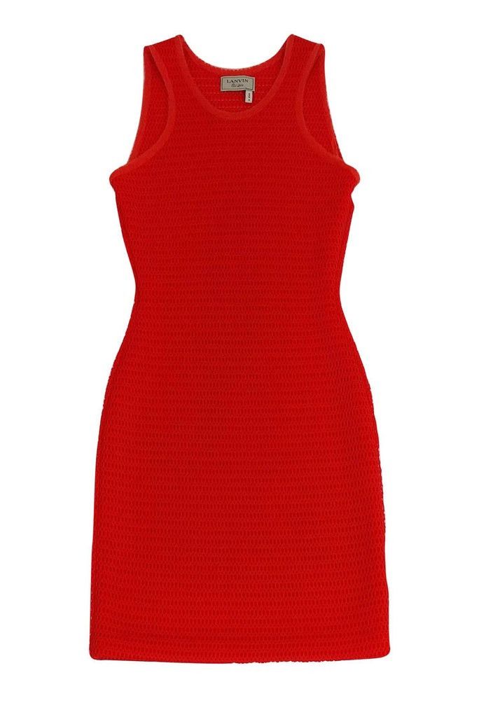 Scuba Mesh Dress