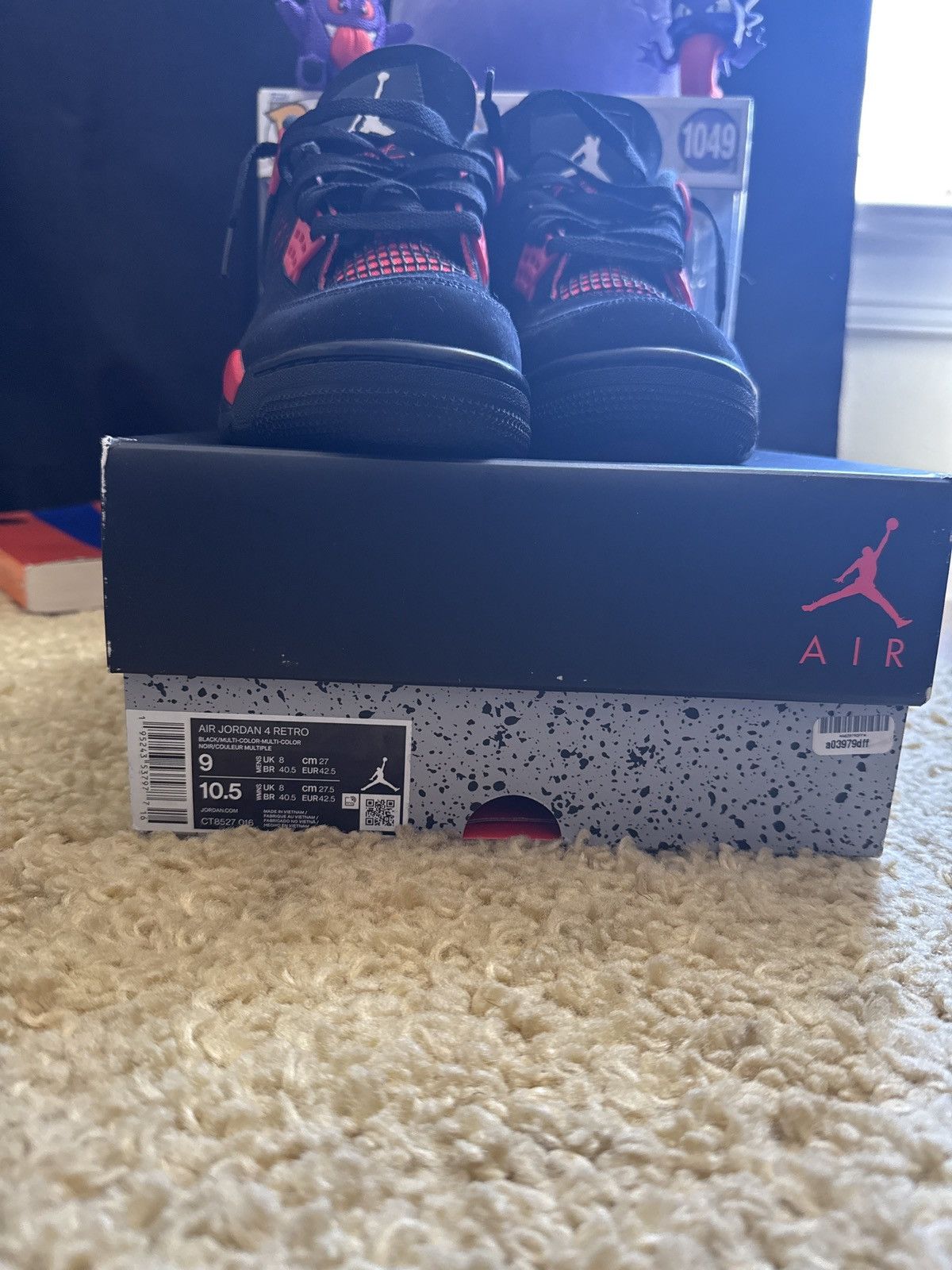 Jordan Brand Jordan 4 Red Thunder Size US 9 / EU 42 - 6 Thumbnail