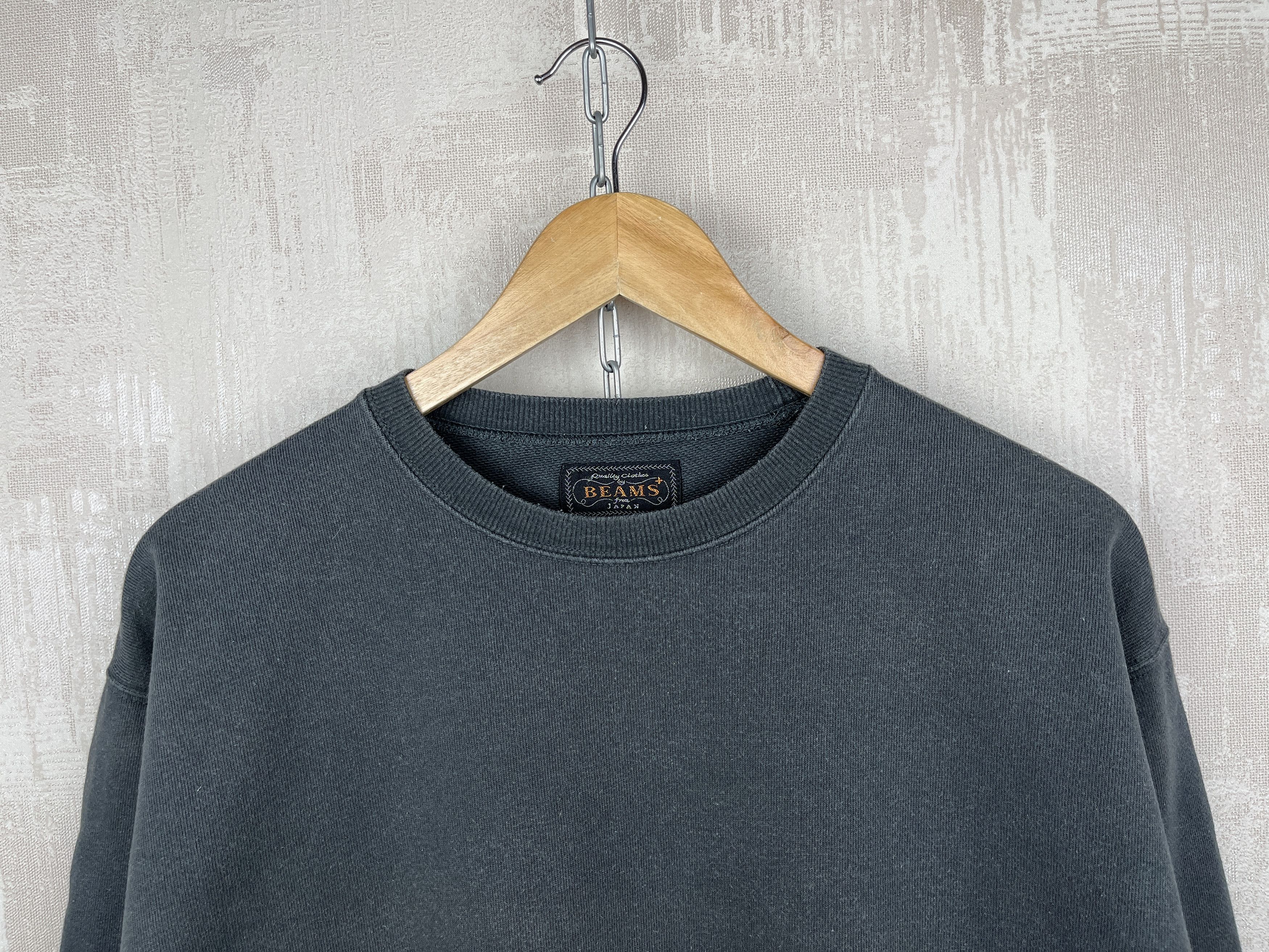 Beams Plus Beams Plus Japan Sweatshirt Faded Color! Size US M / EU 48-50 / 2 - 3 Thumbnail