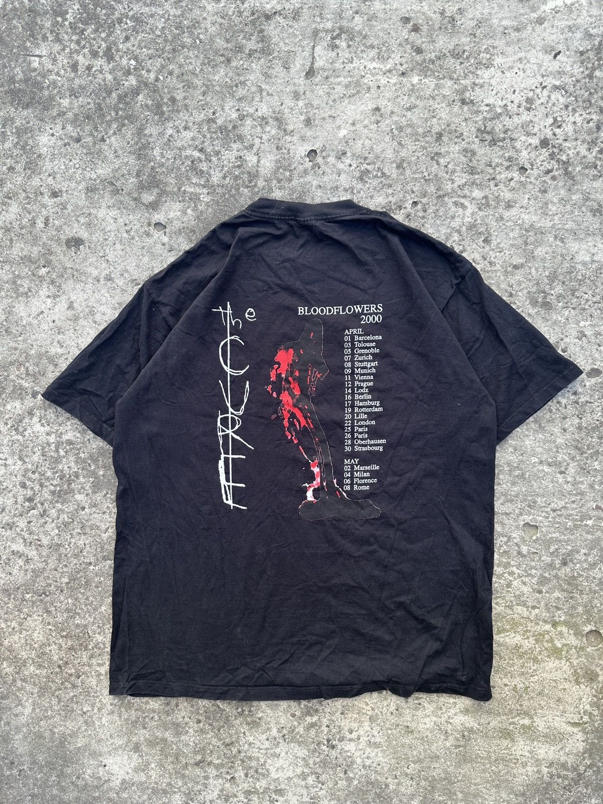 Band Tees The Cure Tour Bloodflowers 2000 Vintage T-shirt Rock Tee XL Size US XL / EU 56 / 4 - 3 Thumbnail