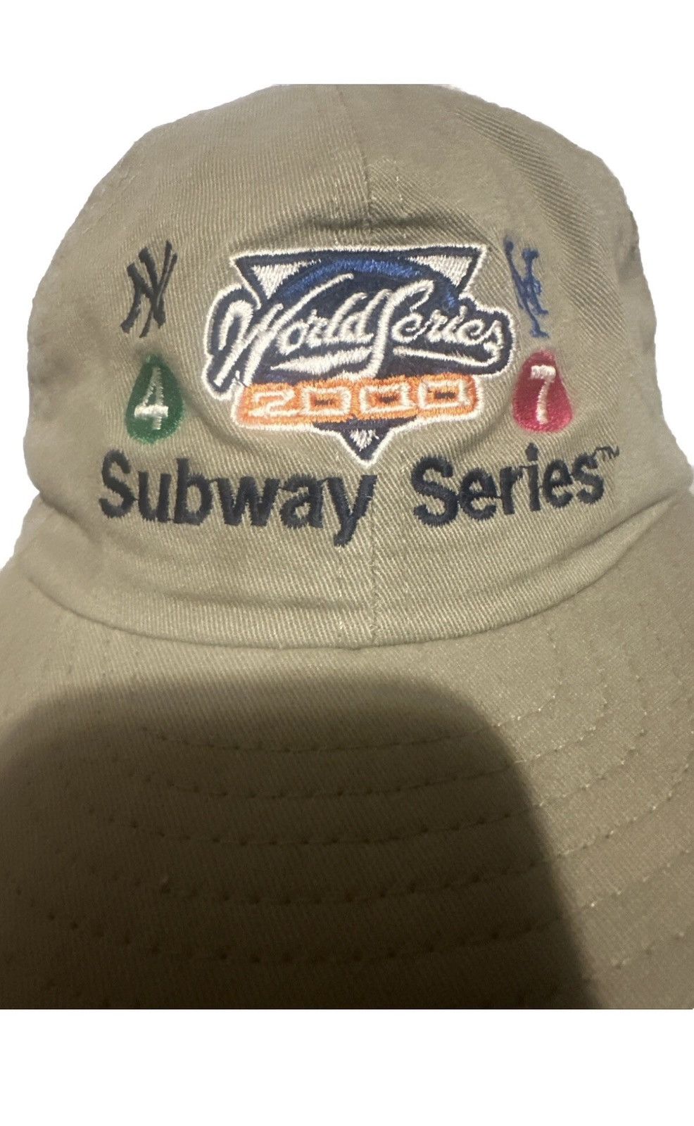 New Era NY Yankees NY Mets 2000 World Series Hat Size ONE SIZE - 1 Thumbnail