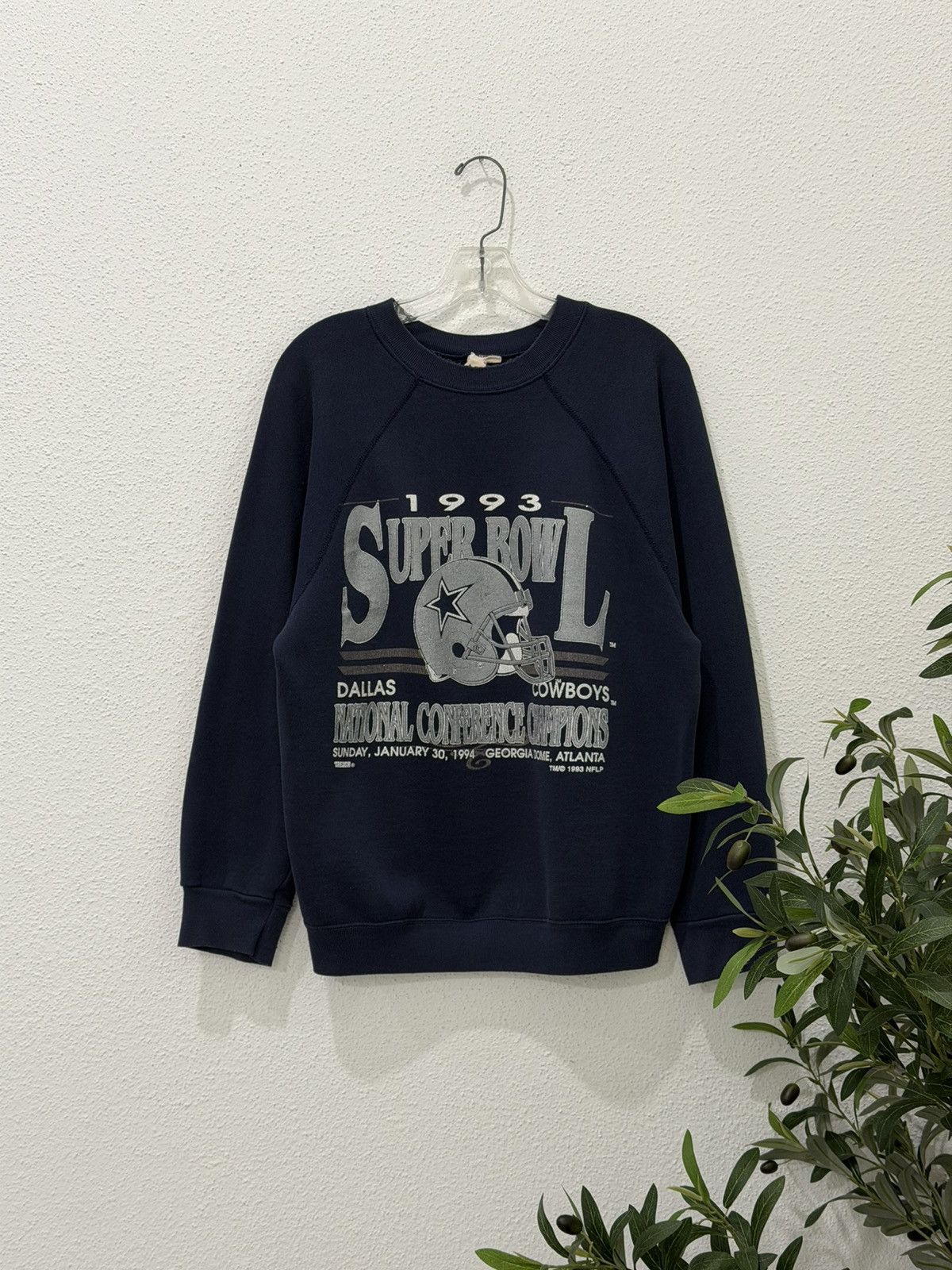 NFL Vintage 90s Dallas Cowboys Trench 1993 Super Bowl Champions Size US L / EU 52-54 / 3 - 1 Thumbnail