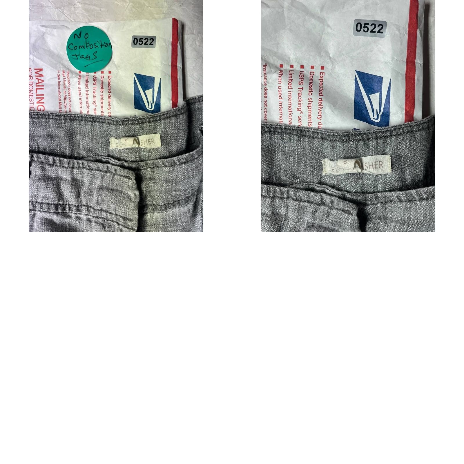 Eileen Fisher Eileen Fisher Womens Pants Capri Cargo Linen Bottoms Size 6 Gray See Pics Size 28" / US 6 / IT 42 - 8 Thumbnail