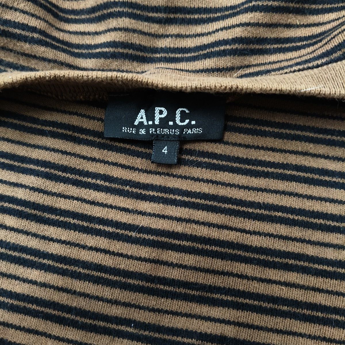 A.P.C. Vintage A.P.C Stripe Crewneck Sweatshirt Size US L / EU 52-54 / 3 - 7 Thumbnail