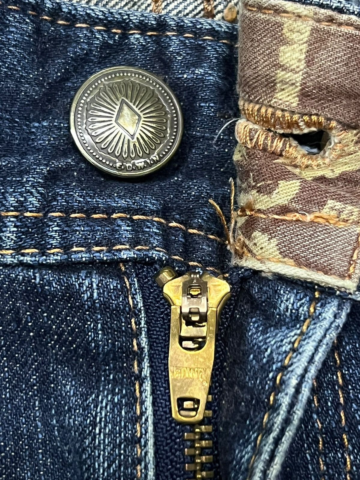 Edwin Bootcut Vintage Edwin 431XVS XXI Japan - Faded Wash Jeans Size US 32 / EU 48 - 10 Thumbnail