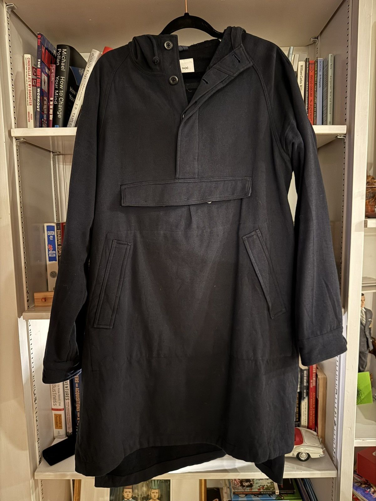 ts(S) Half-Placket Hooded Cloak Made in Japan