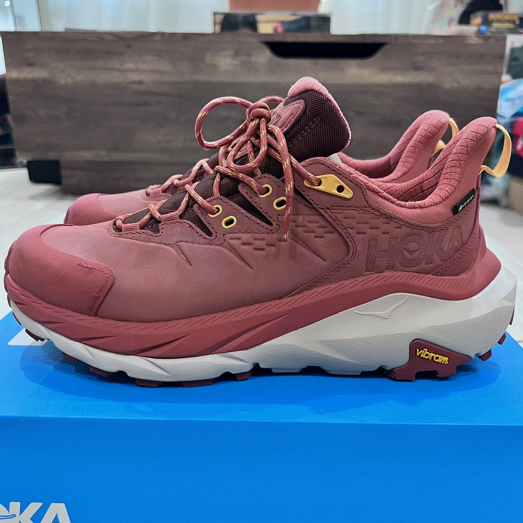 Hoka Hoka Kaha 2 Low Gore-Tex Waterproof Trail Running Shoes Size US 9.5 / EU 42-43 - 4 Thumbnail