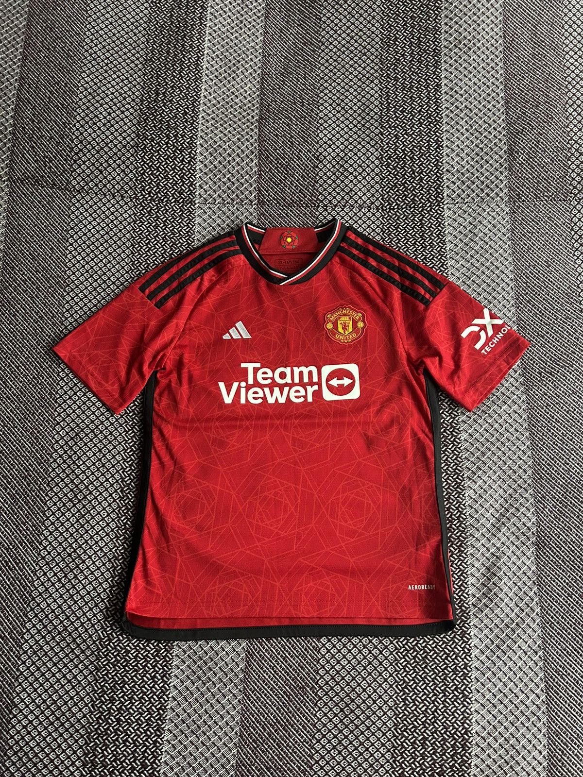 Adidas Adidas Manchester United 164cm 13-14Y Sports Football Jersey Size US XS / EU 42 / 0 - 1 Thumbnail