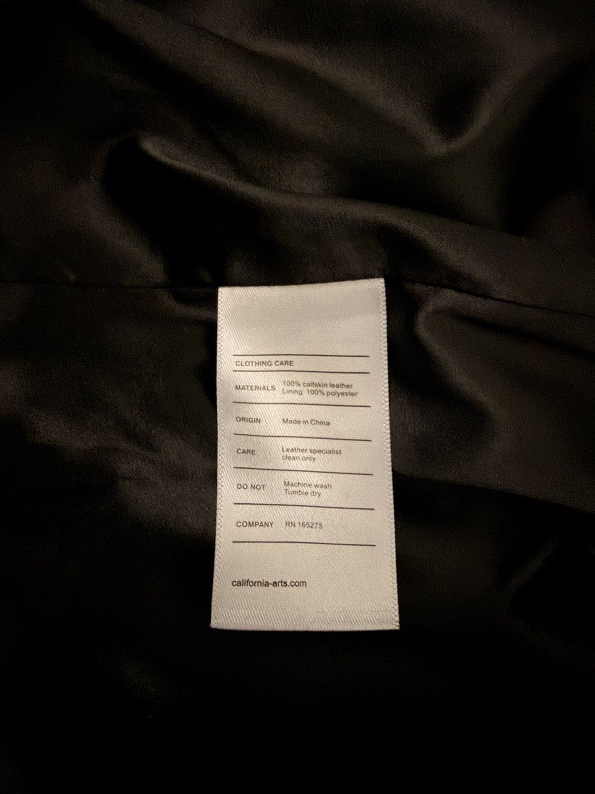 California Arts. Fairfax Leather Blouson (100% CALFSKIN) FINAL PRICE DROP Size US L / EU 52-54 / 3 - 6 Thumbnail