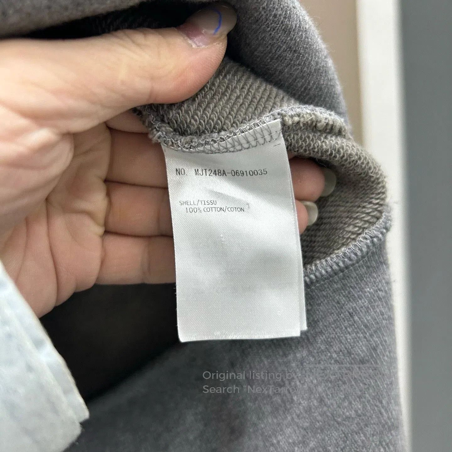 thom browne gray four.
