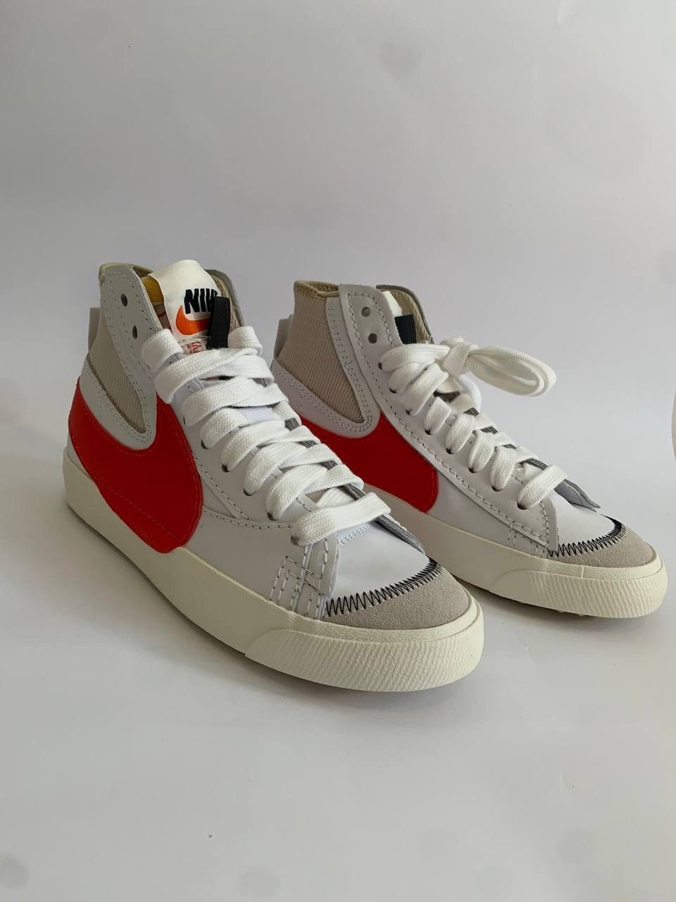 Nike Nike blazer mid 77 jumbo white habanero red size 8,5 Size US 8.5 / EU 41-42 - 6 Thumbnail