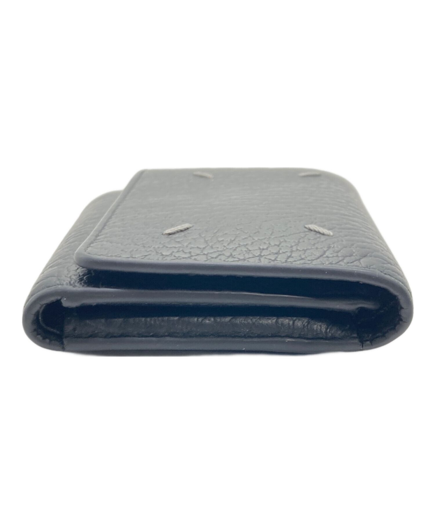 Maison Margiela Maison Margiela Grained leather three-fold wallet Size ONE SIZE - 3 Thumbnail