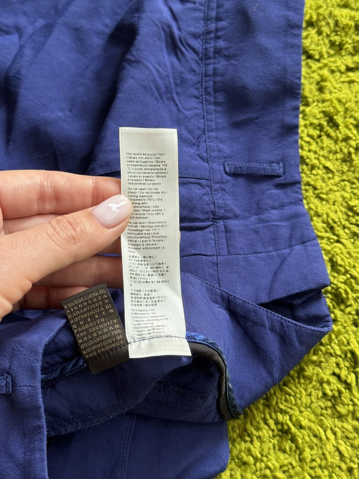 Designer × Just Cavalli × Roberto Cavalli Roberto Cavalli Italian minimalist blue pants Size 32" / US 10 / IT 46 - 8 Thumbnail