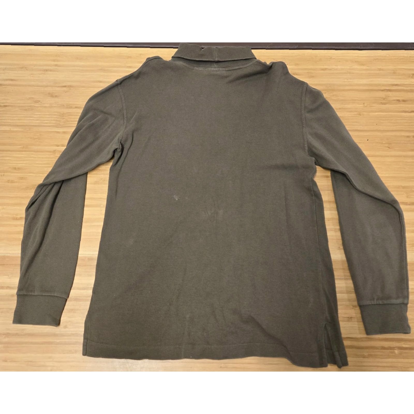 Harley Davidson Harley-Davidson Shirt Mens M Brown Long Sleeve Turtleneck Logo Biker Moto Size US M / EU 48-50 / 2 - 6 Thumbnail