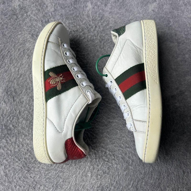 Gucci Gucci Ace Embroidered Fashion Sneakers for Women - Size US 4.5 / IT 34.5 - 7 Thumbnail