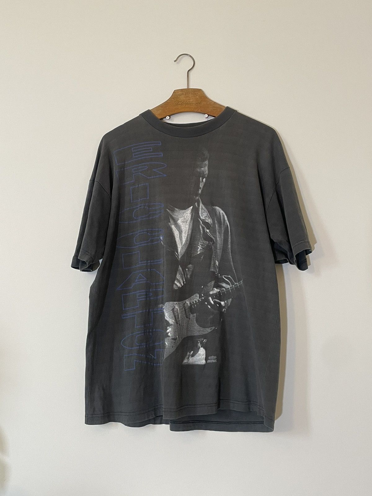 Vintage Vintage Eric Clapton Tour T-shirt Size US XL / EU 56 / 4 - 1 Thumbnail