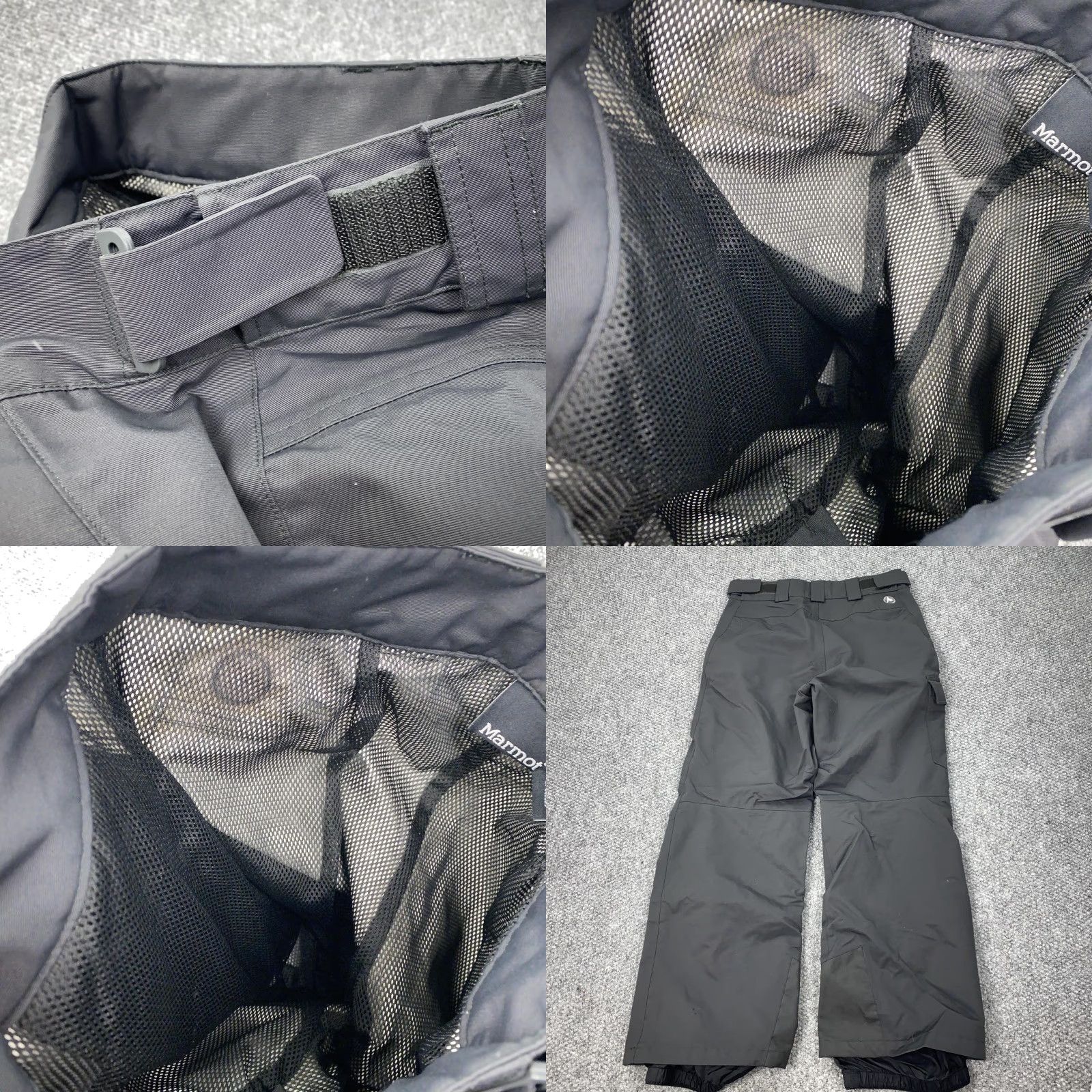 Marmot Marmot Snow Pants Mens 30x29 Gray Insulated Ski Cargo Adjustable Gaiter Waist Size US 29 - 9 Thumbnail