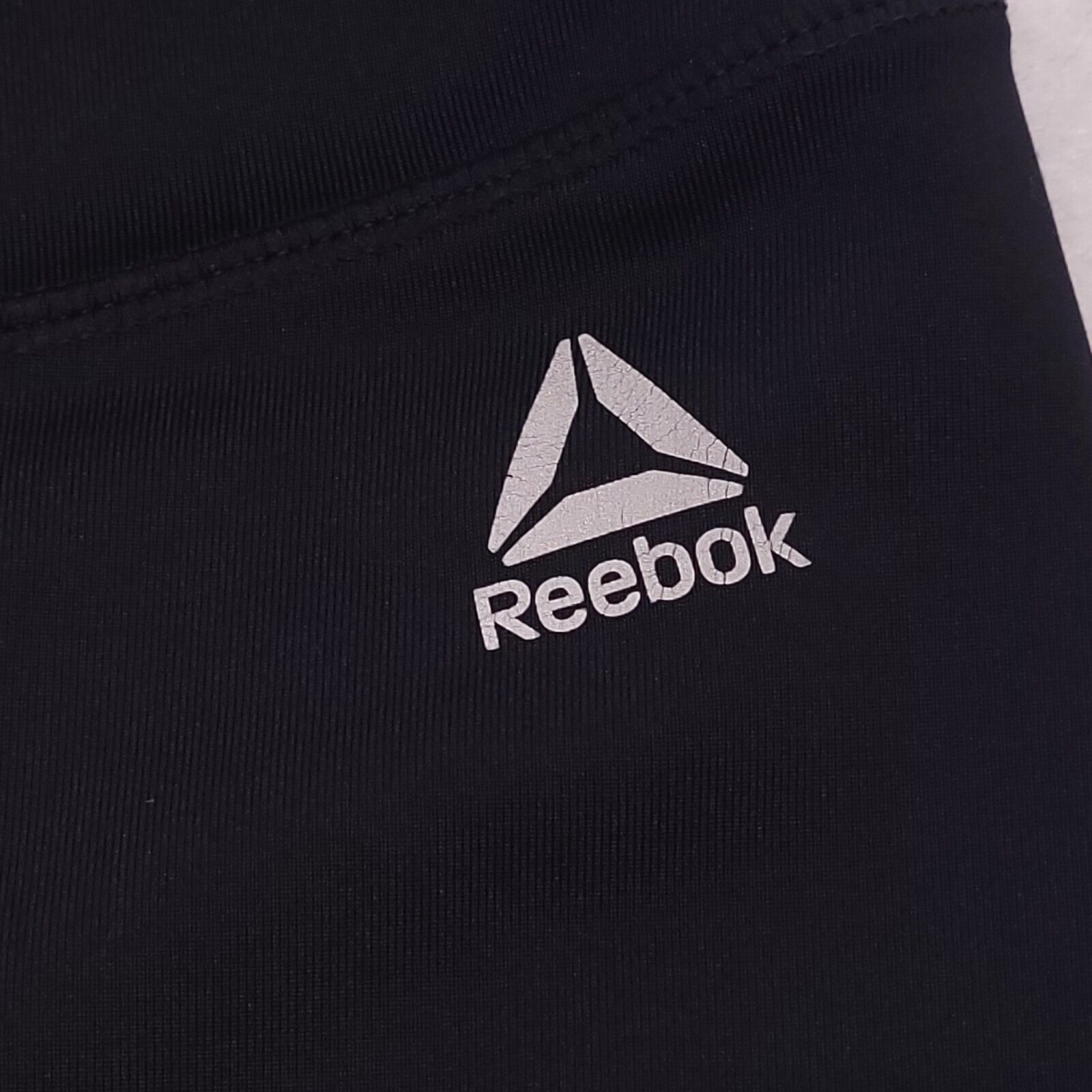 Reebok Reebok Pull On Athletic Pants Womens Size Small S Black Size 28" / US 6 / IT 42 - 4 Thumbnail