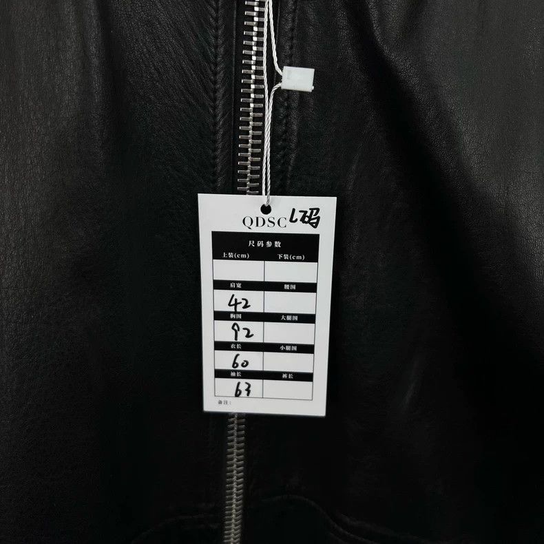 Givenchy Givenchy Black genuine leather pieced zipper jacket, size Size US L / EU 52-54 / 3 - 5 Thumbnail
