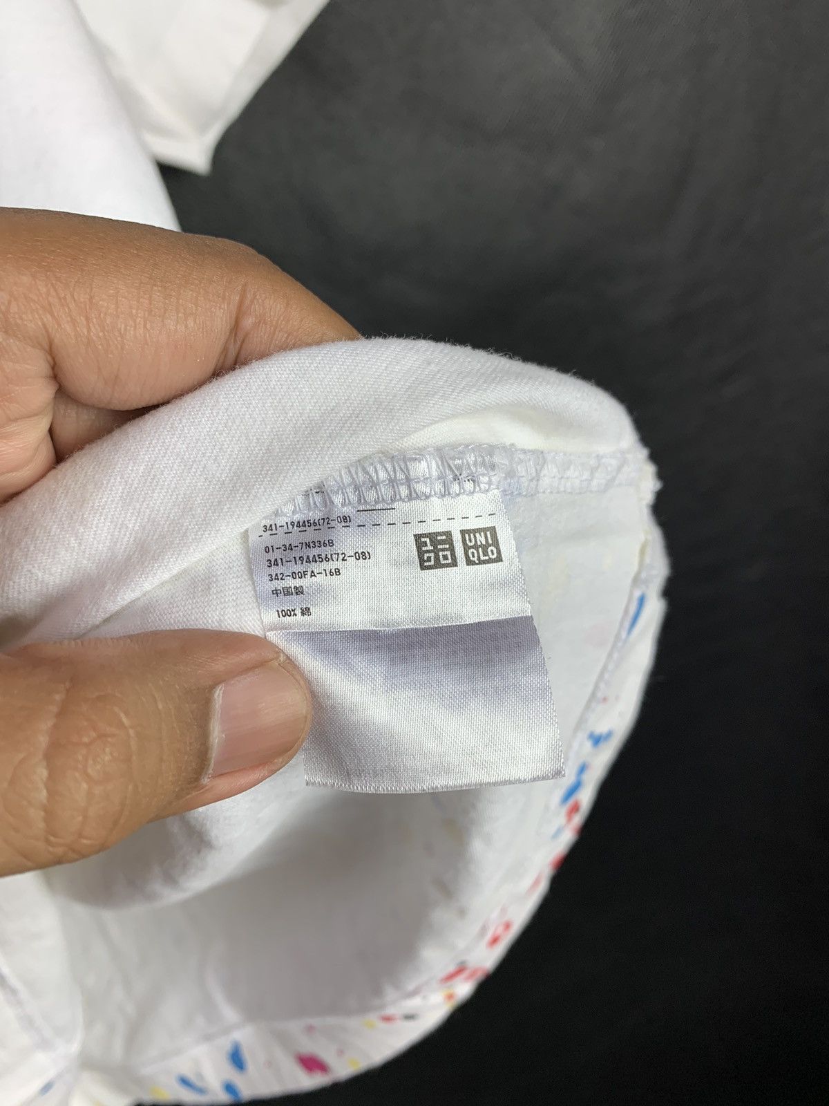 Futura Steals! Futura Script Uniqlo Paint Splash Tee Size US M / EU 48-50 / 2 - 7 Thumbnail