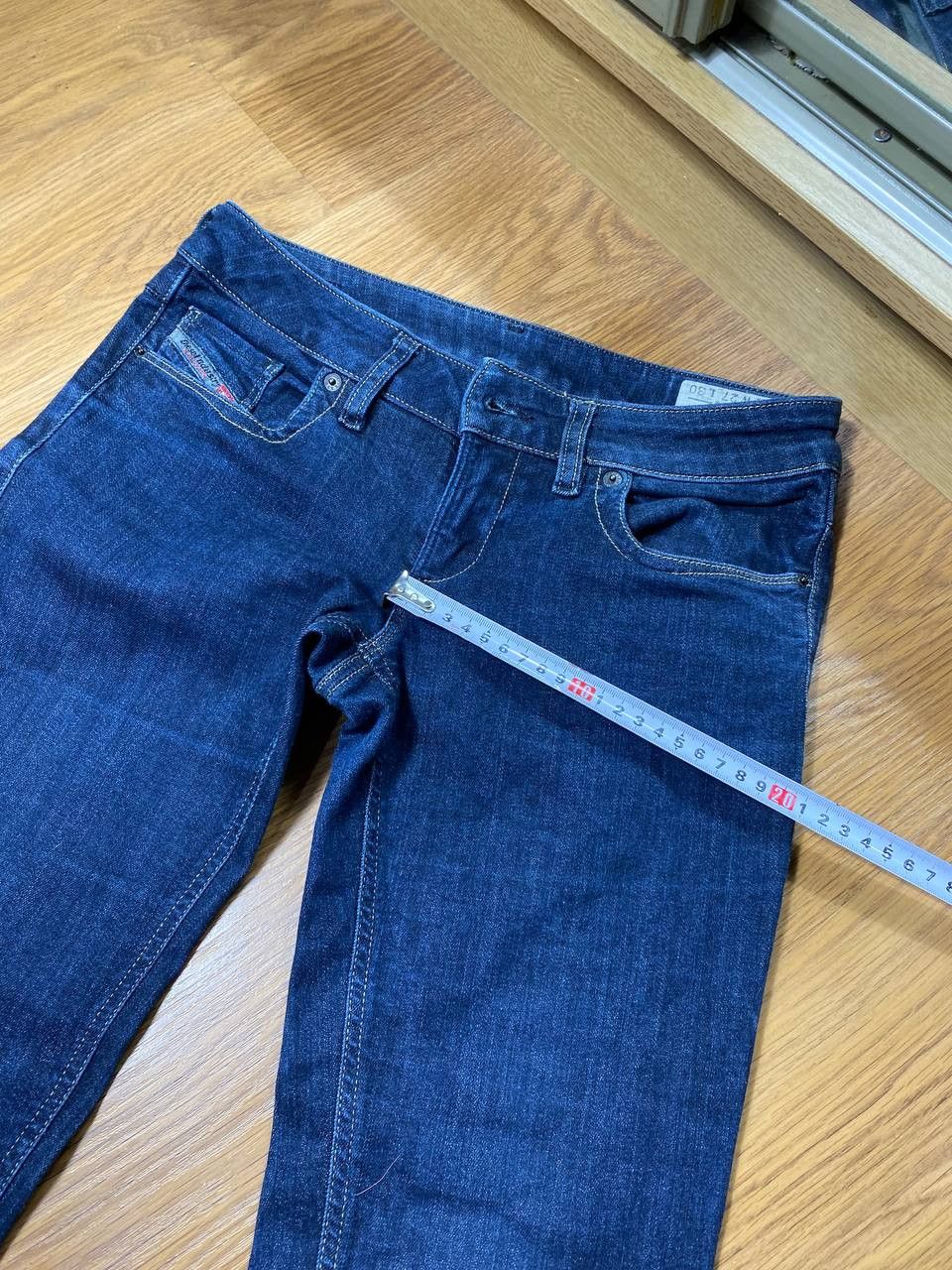 Diesel × Japanese Brand Crazy Crash Dirty Baggy Faded Jean Japan Avant Garde Style Size US 27 - 6 Thumbnail