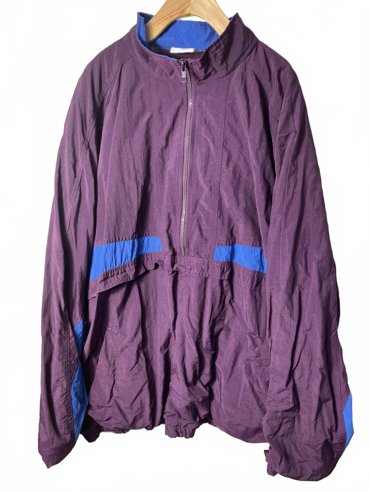 Other Cheetah Mervyns Jacket Mens XXL Purple Blue Nylon VTG Retro Size US XXL / EU 58 / 5 - 5 Thumbnail