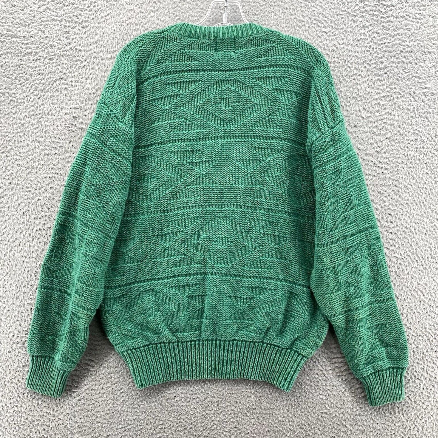 Gap VINTAGE GAP Chunky Sweater Men's Small Green Grandpa Academia Preppy Minimalist Size US S / EU 44-46 / 1 - 6 Thumbnail