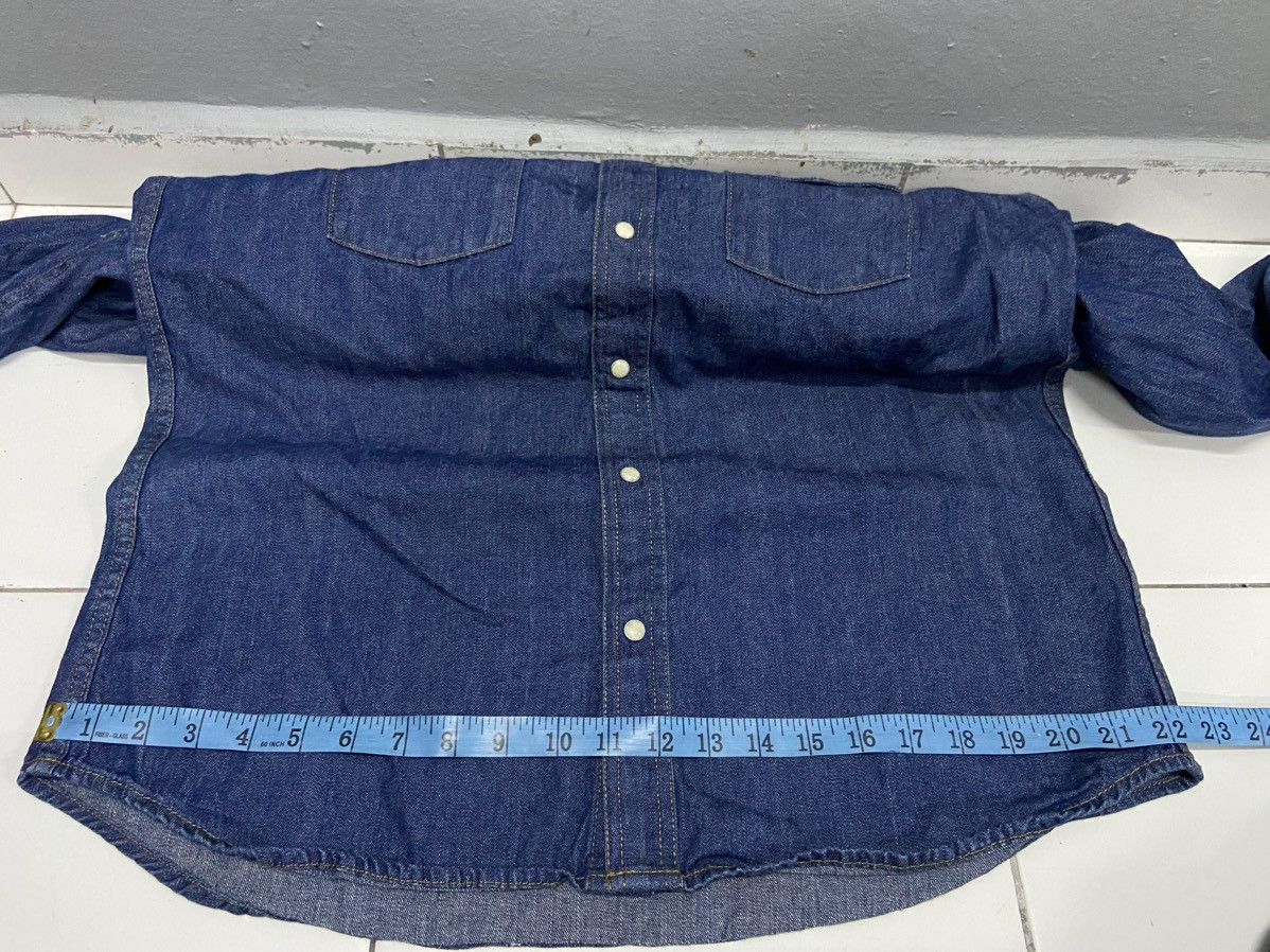 GU GU UNIQLO SNAP BUTTON DENIM JACKET Size US L / EU 52-54 / 3 - 12 Thumbnail