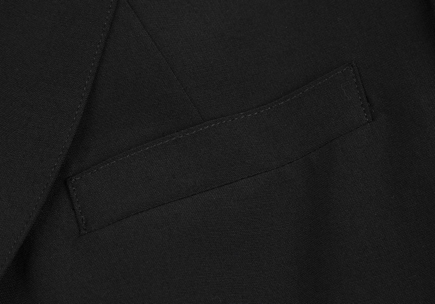 Jean Paul Gaultier Wool 3-Button Jacket in Black, Size 48 Size US M / EU 48-50 / 2 - 6 Thumbnail