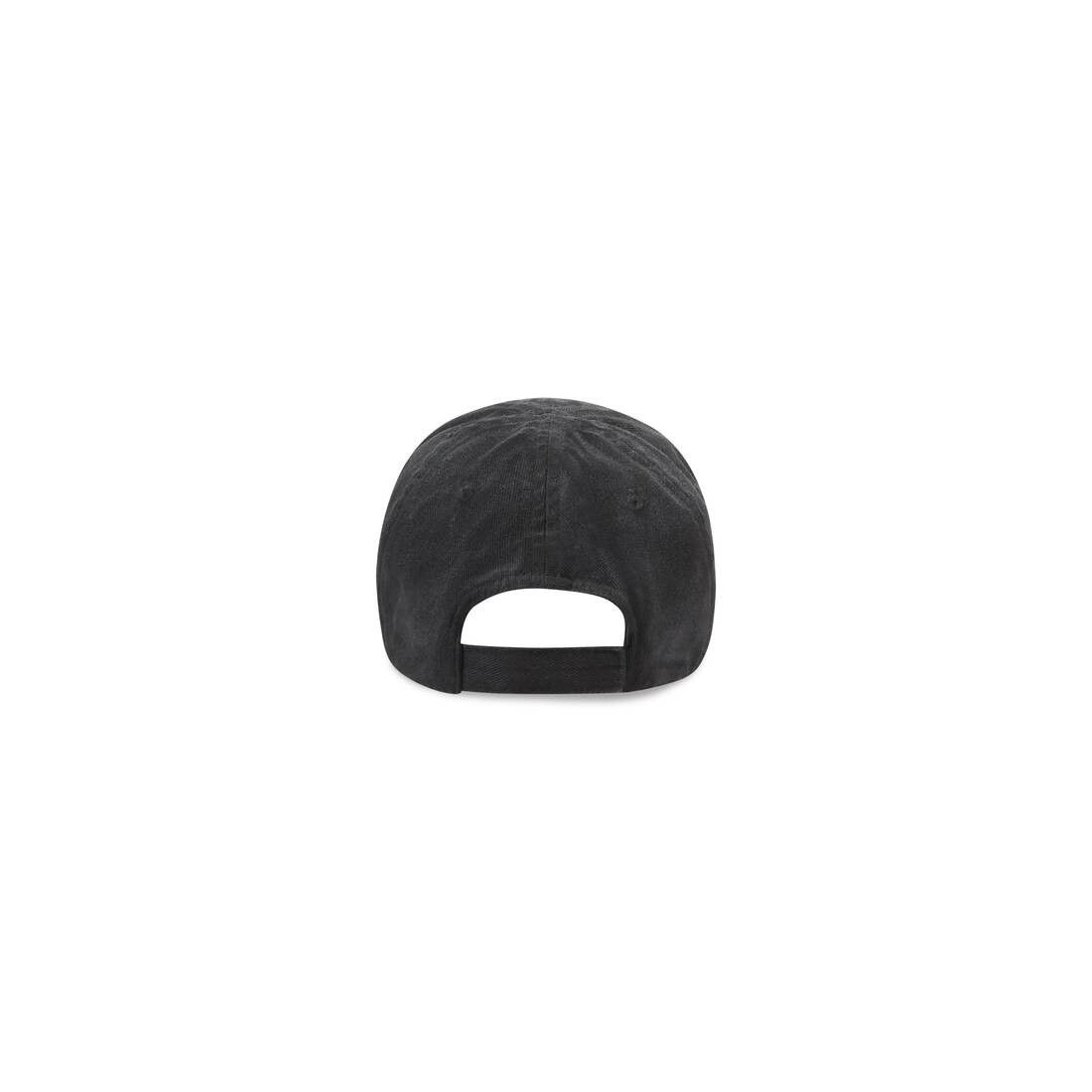 Balenciaga o1s1wg111125 Size:OS/Political Campaign Destroyed Hat / Cap Size ONE SIZE - 2 Thumbnail