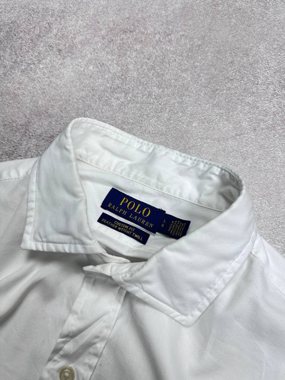 Polo Ralph Lauren Vintage Polo Ralph Lauren White Shirt Y2K L Size US L / EU 52-54 / 3 - 4 Thumbnail