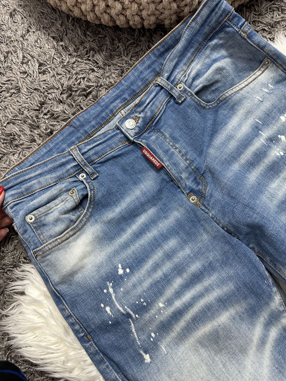 Dsquared2 Dsquared2 jeans APPROVED BY DEAN & DAN MADE WITH LOVE Size 30" / US 8 / IT 44 - 4 Thumbnail