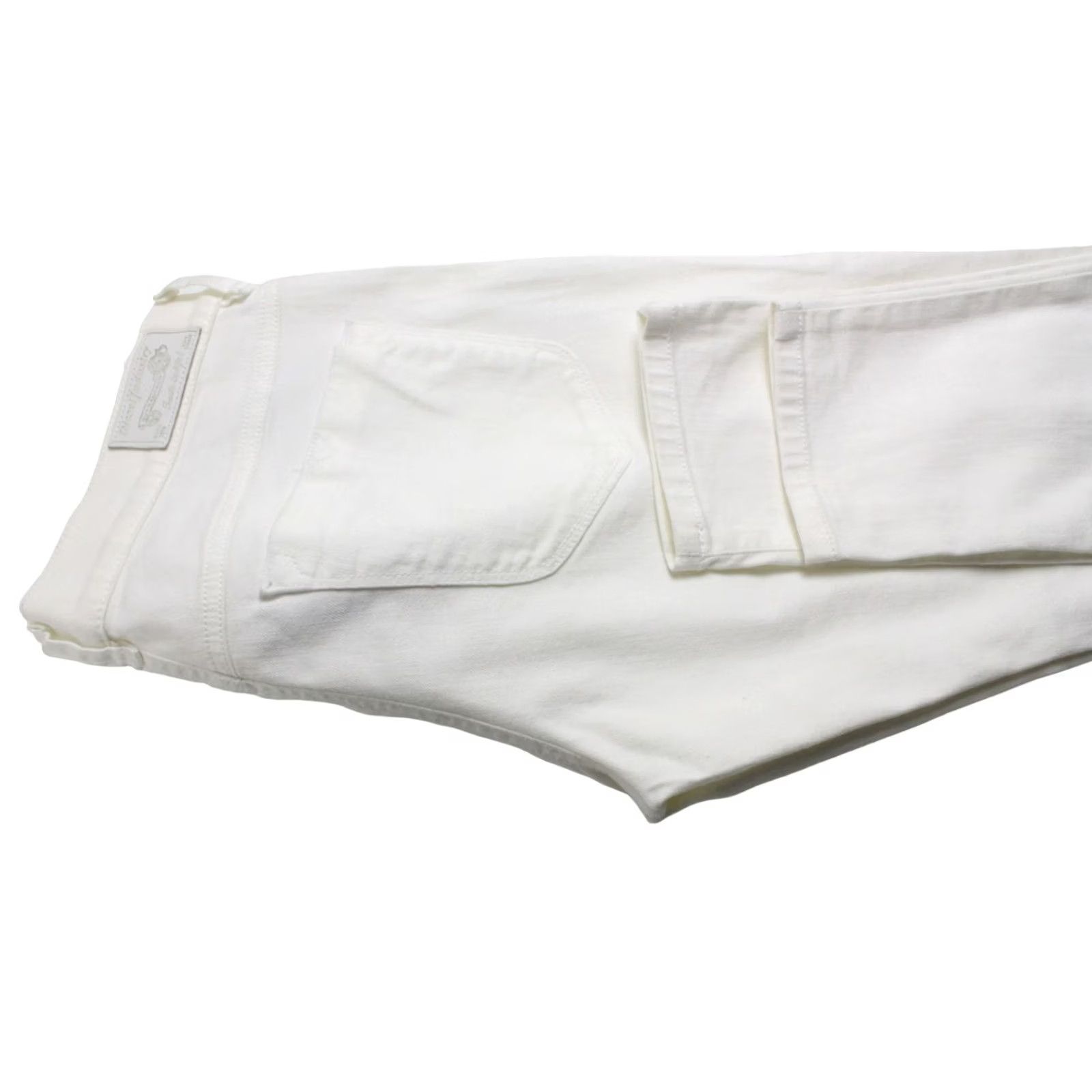 Diesel DIESEL Livier-Ankle-Sp Super Slim-Jegging Jeans Women's W29 Low Waist 0665U Zip White Size 29" - 6 Thumbnail