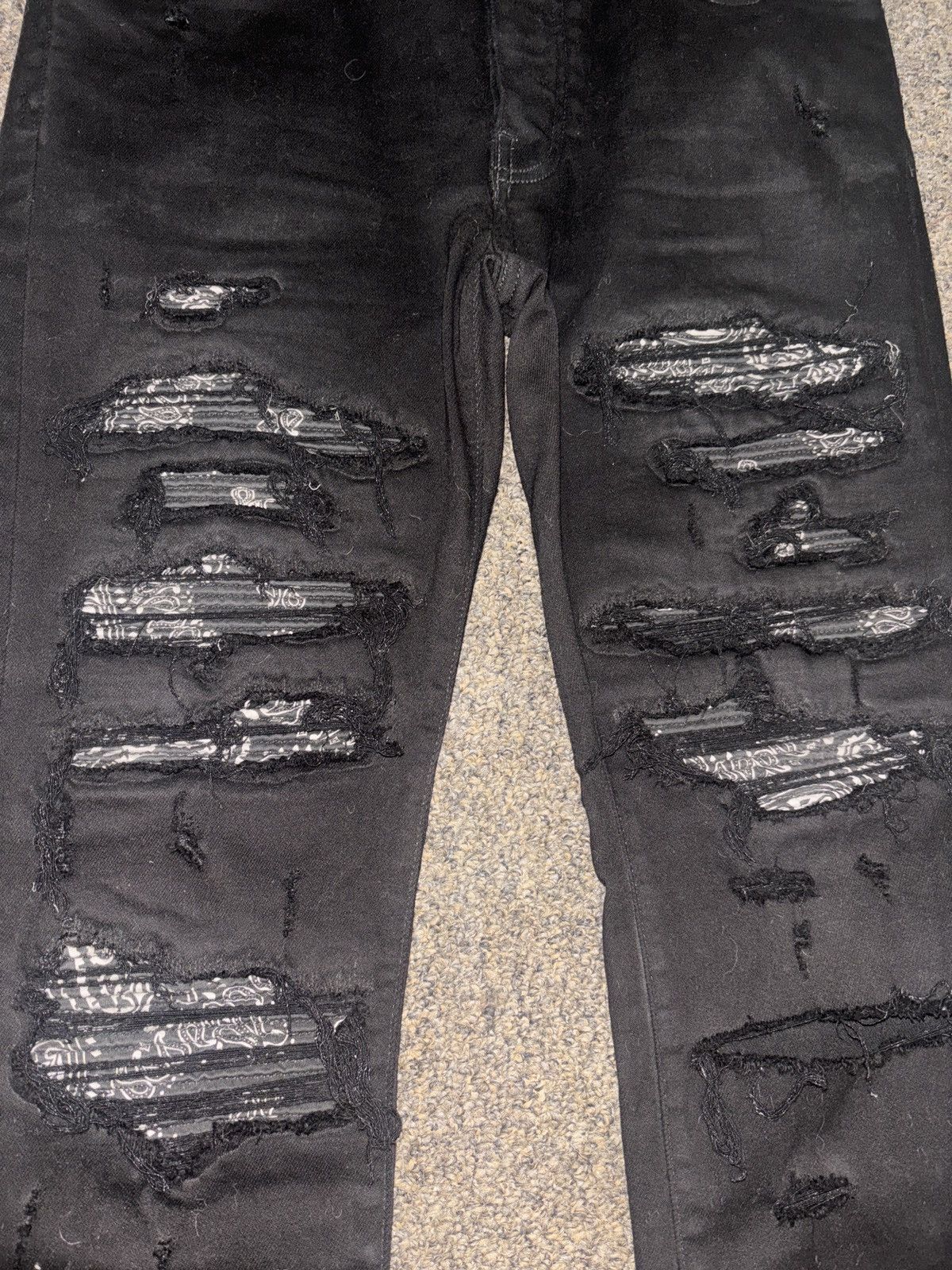 Amiri Amiri Bandana Thrasher Jeans Size US 33 - 3 Thumbnail