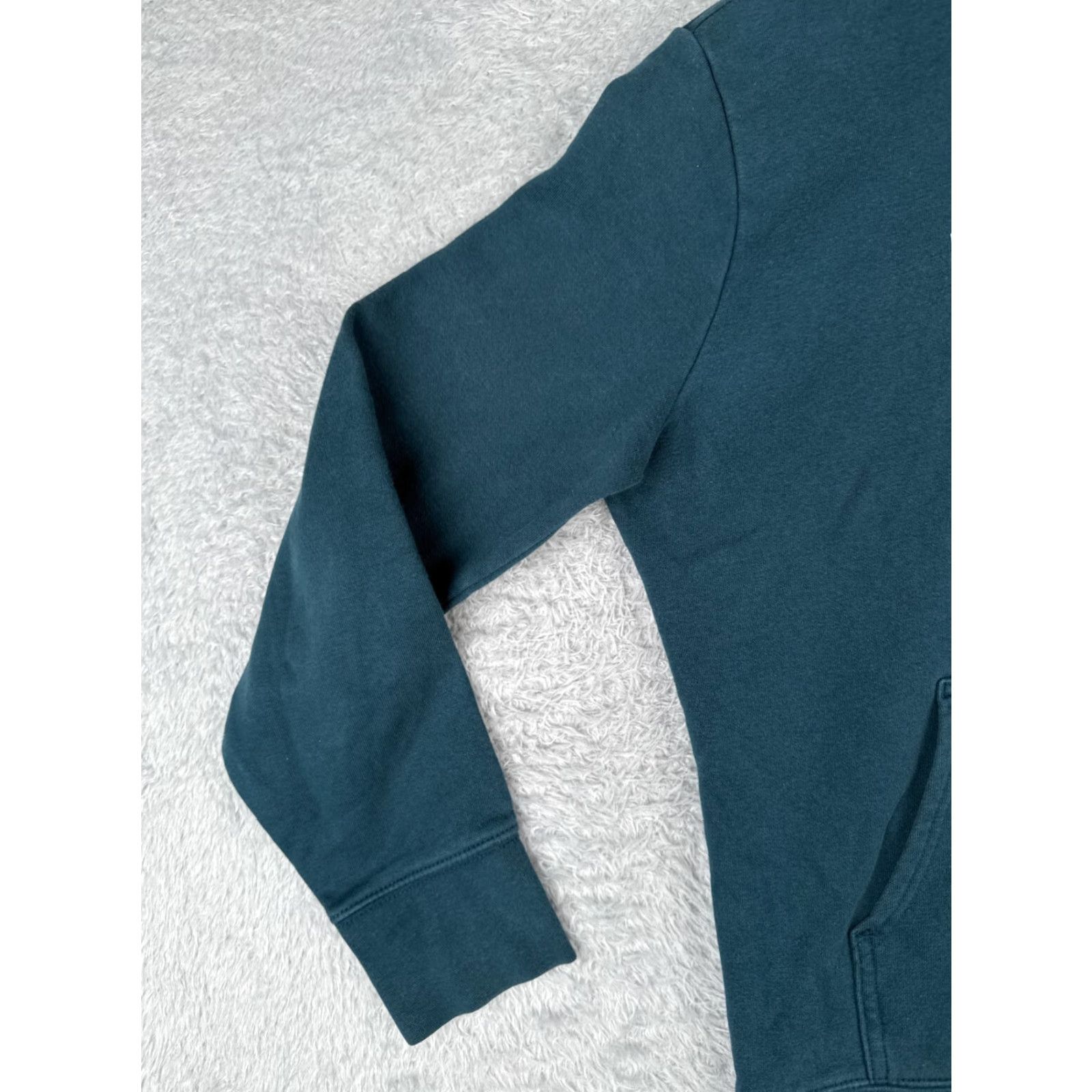 The North Face The North Face Hoodie Womens Large Green Sweatshirt Pullover Cotton Blend Pocket Size L / US 10 / IT 46 - 4 Thumbnail