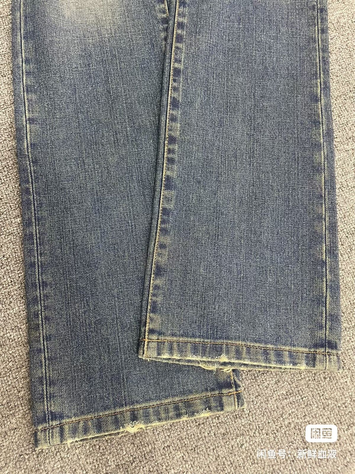 Dior Dior homme aw2004 distressed denim jeans Size US 28 / EU 44 - 5 Thumbnail