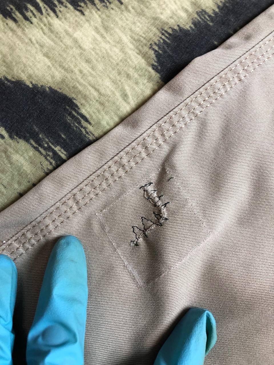 VINTAGE CARHARTT WASHED BEIGE REGULAR PANTS